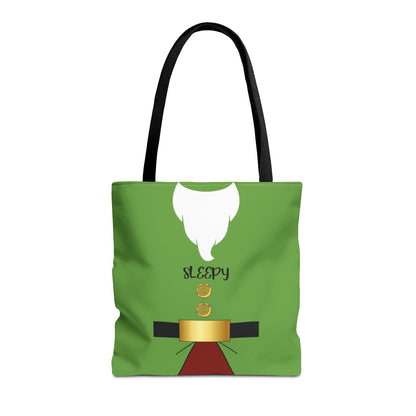 Sleep Dwarf Personalized Trick or Treat Tote Bag