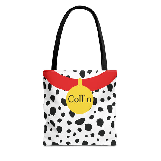 Dalmatian Personalized Halloween Trick or Treat Bags