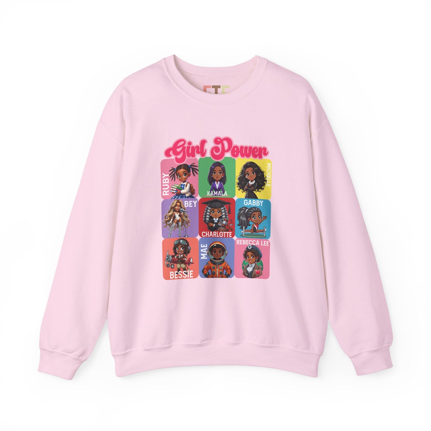 Girl Power Black History Women's Sweatshirt