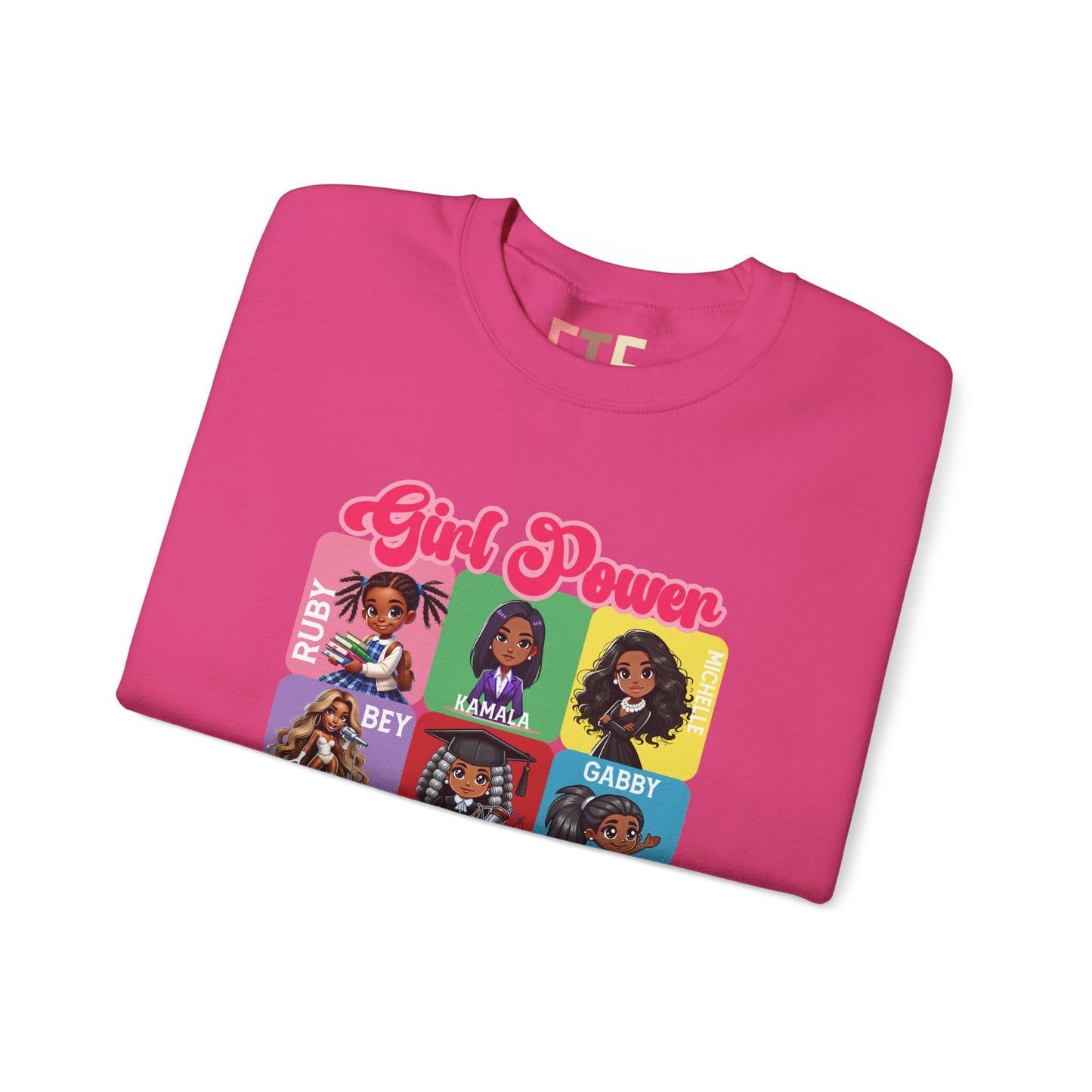 Girl Power Black History Women's Sweatshirt