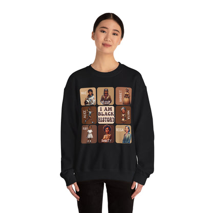 I Am Black History Month Sweatshirt , Black Women Icon Shirt, Black History Leaders Shirts For Women, Girl Power, Feminist