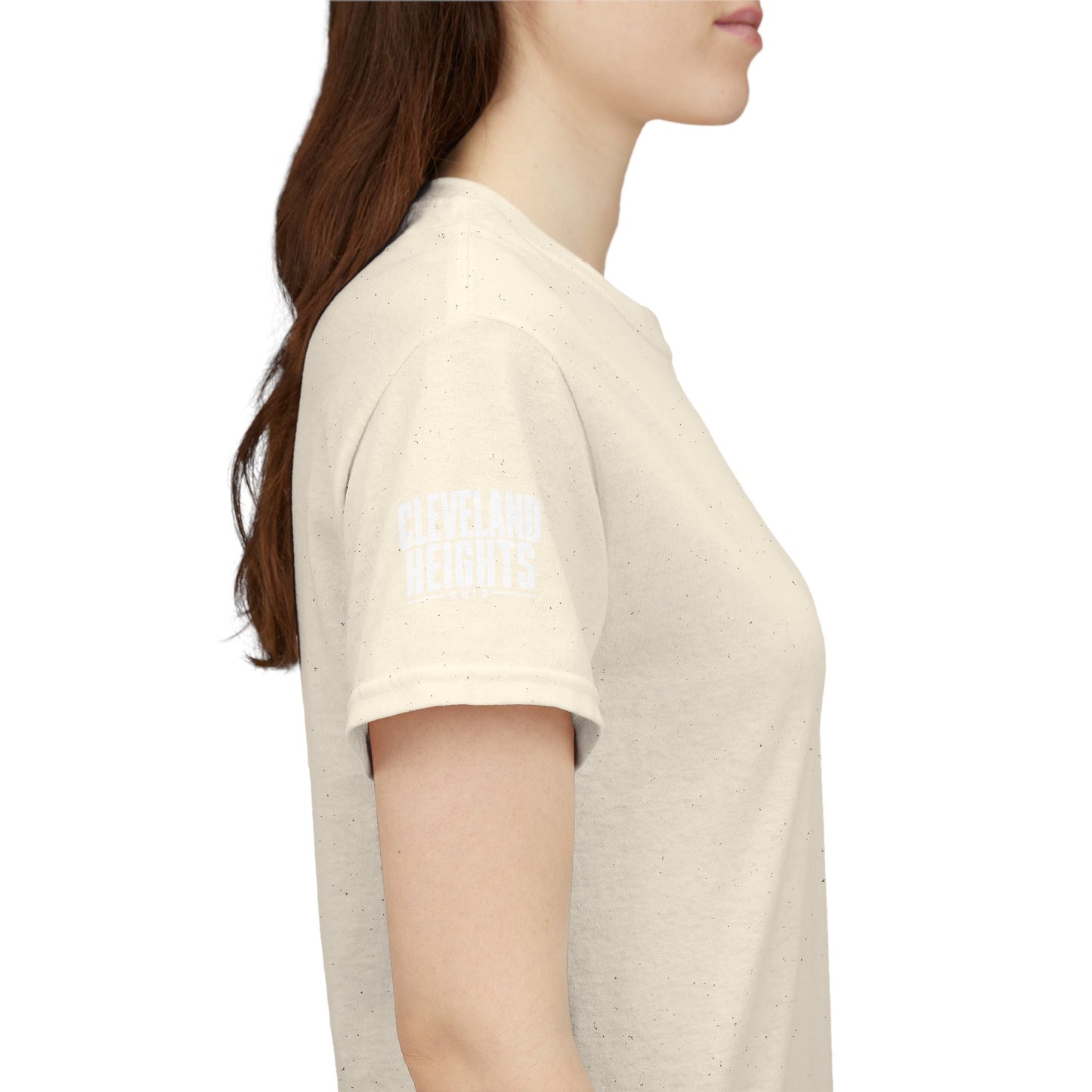 T-Shirt — 'TIGERS' Vertical Tiger Eye Graphic Back Print