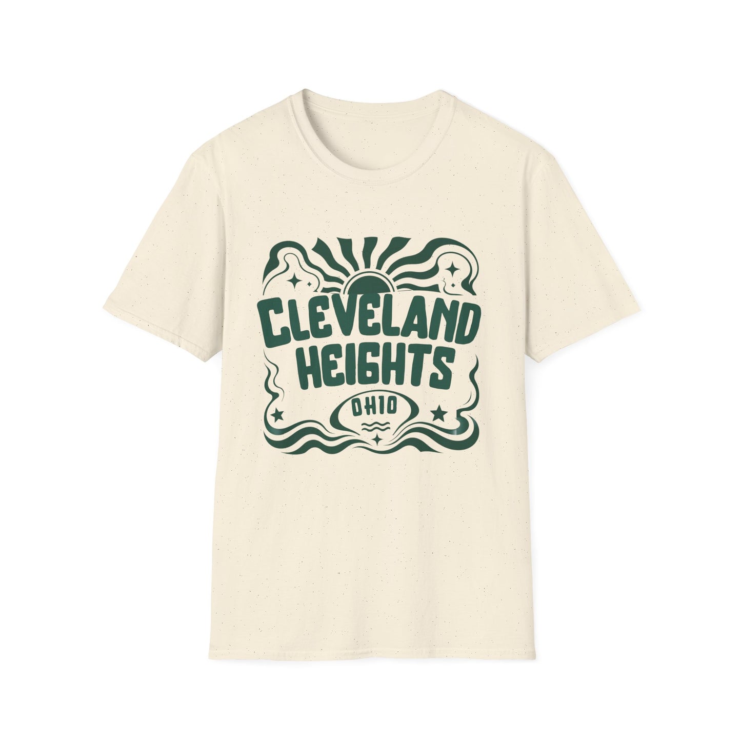 Cleveland Heights T-Shirt — Retro Sunwave City Graphic Tee