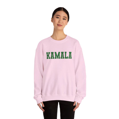 Kamala 2024 Sweatshirt, Madama President Sweatshirt, Kamala For President Shirt, Pink and Green Soror Sweatshirt