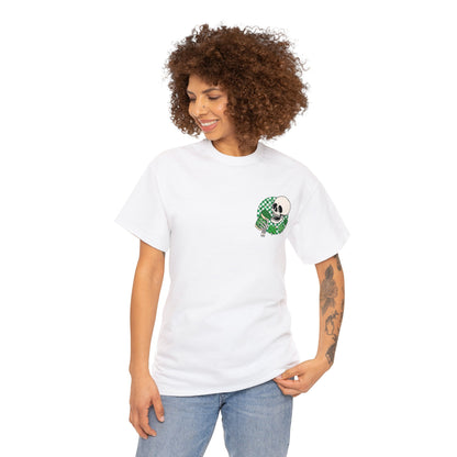 Dead Inside St. Patrick's Day Tik Tok Test Unisex Heavy Cotton Tee