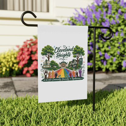 Cleveland Heights Garden Flag – Community, Diversity & Togetherness House Banner