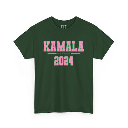 Kamala 2024 Pink and Green Harris for President Shirt 2024