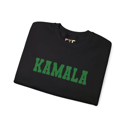 Kamala 2024 Sweatshirt, Madama President Sweatshirt, Kamala For President Shirt, Pink and Green Soror Sweatshirt