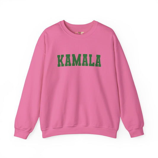 Kamala 2024 Sweatshirt, Madama President Sweatshirt, Kamala For President Shirt, Pink and Green Soror Sweatshirt