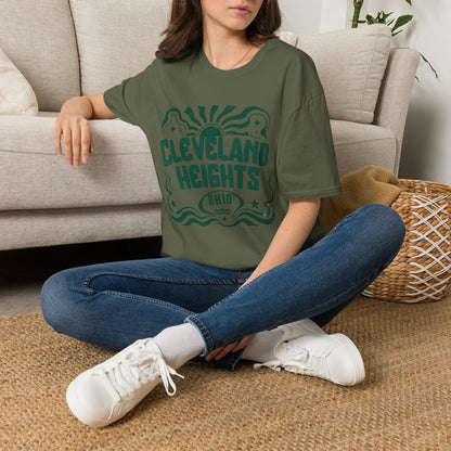 Cleveland Heights T-Shirt — Retro Sunwave City Graphic Tee