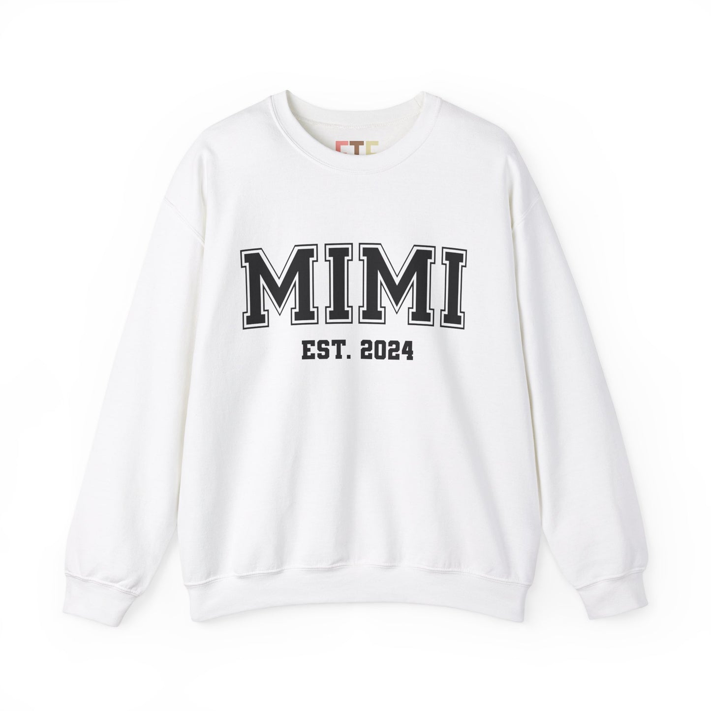 Custom Grandma EST Sweatshirt (Can be made with any Title and Est. Date)