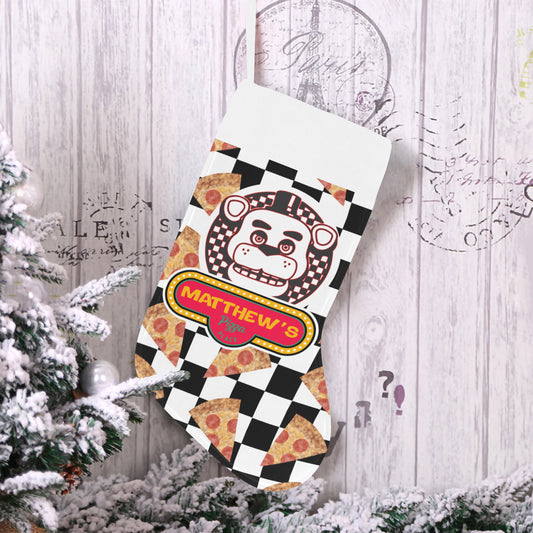 Five Nights At Freddy's Personalized Pizza Stocking for Kids