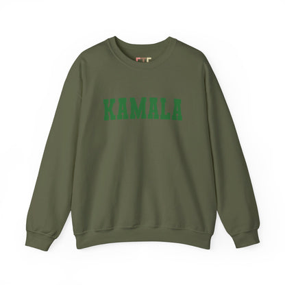 Kamala 2024 Sweatshirt, Madama President Sweatshirt, Kamala For President Shirt, Pink and Green Soror Sweatshirt