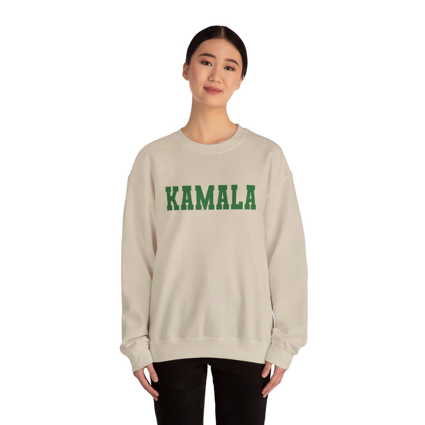 Kamala 2024 Sweatshirt, Madama President Sweatshirt, Kamala For President Shirt, Pink and Green Soror Sweatshirt