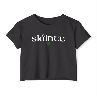 Group St. Patrick's Day Crop Top, Shenanigans Squad Baby Tee, T-Shirts For Friends, Girlfriends For St Paddy's Day Drinking