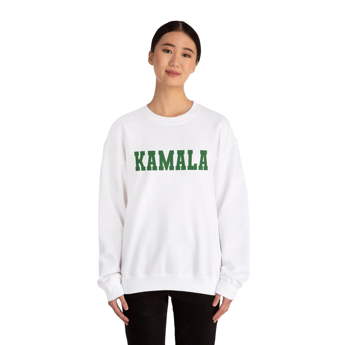 Kamala 2024 Sweatshirt, Madama President Sweatshirt, Kamala For President Shirt, Pink and Green Soror Sweatshirt