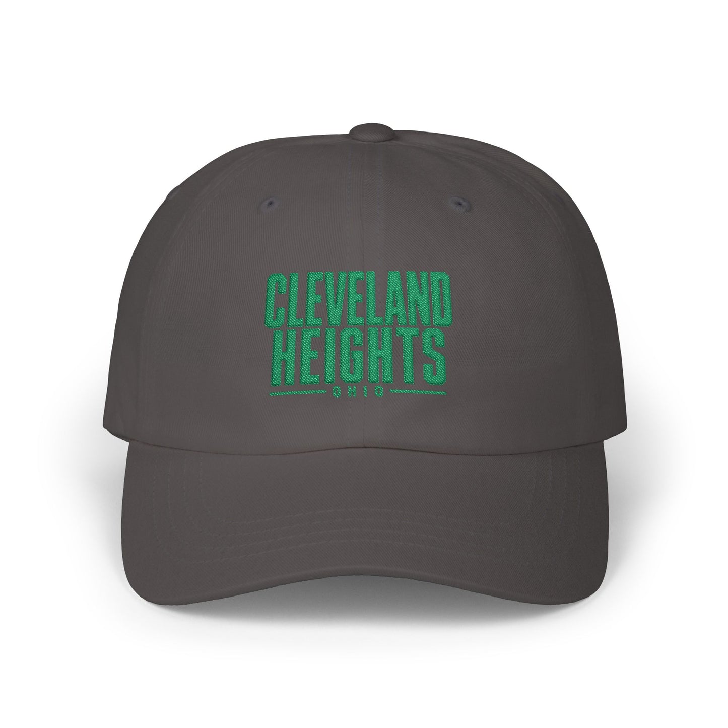 Cleveland Heights Dad Cap — Embroidered Classic Adjustable City Baseball Hat