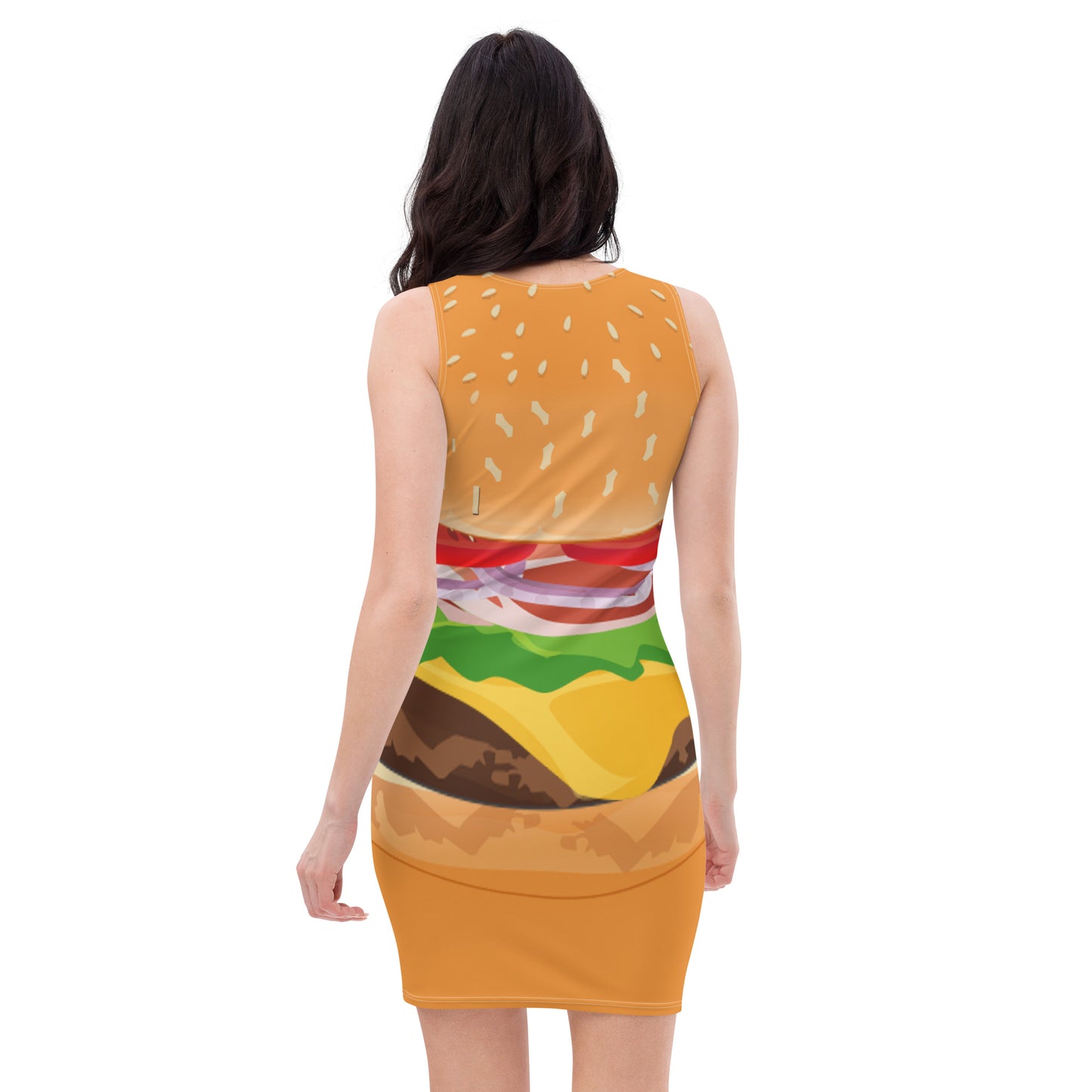 Cheeseburger Bodycon dress