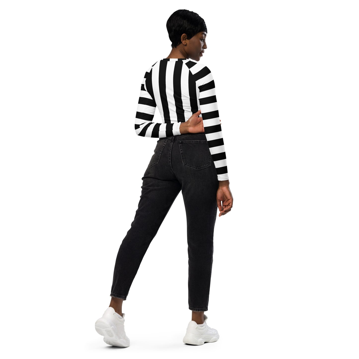 Sexy Beetle Juice Crop Top Halloween Costumes For Women