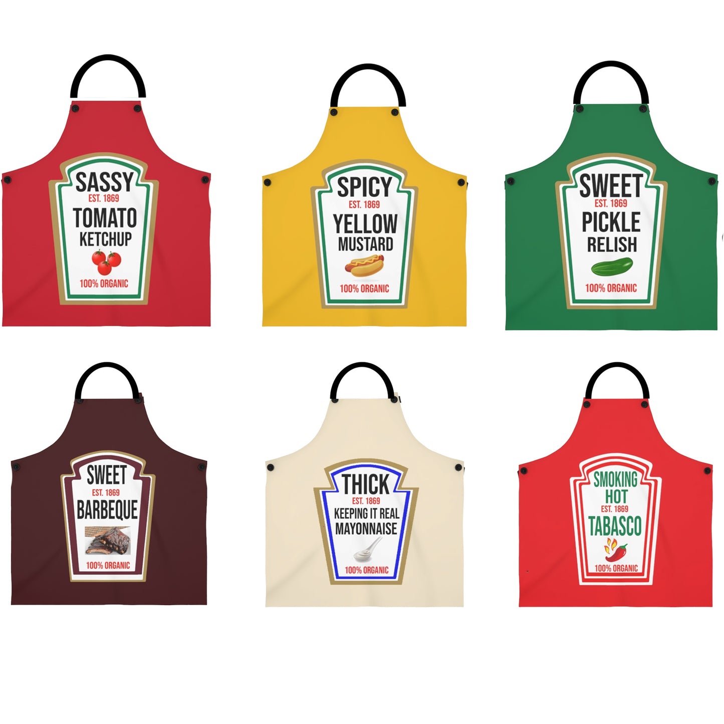 Condiment Apron Costumes