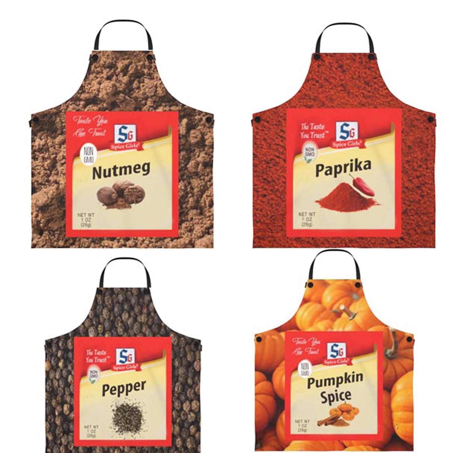 Funny Spice Girls Aprons Costumes