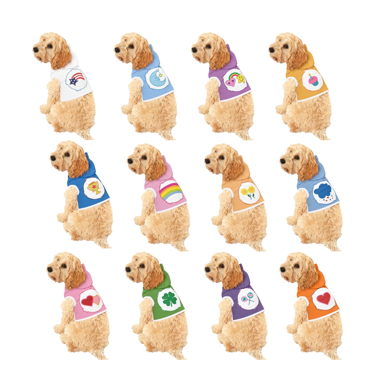 Care Bears Dog Halloween Costume (Small to Medium Sized Pets)