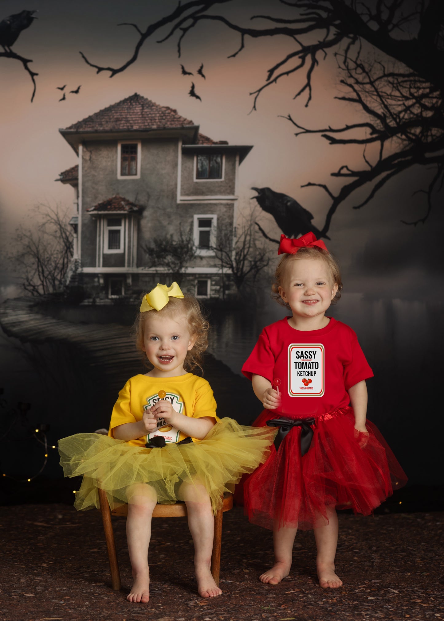 Condiment Halloween Costumes For Kids : Ketchup, Mustard, Relish