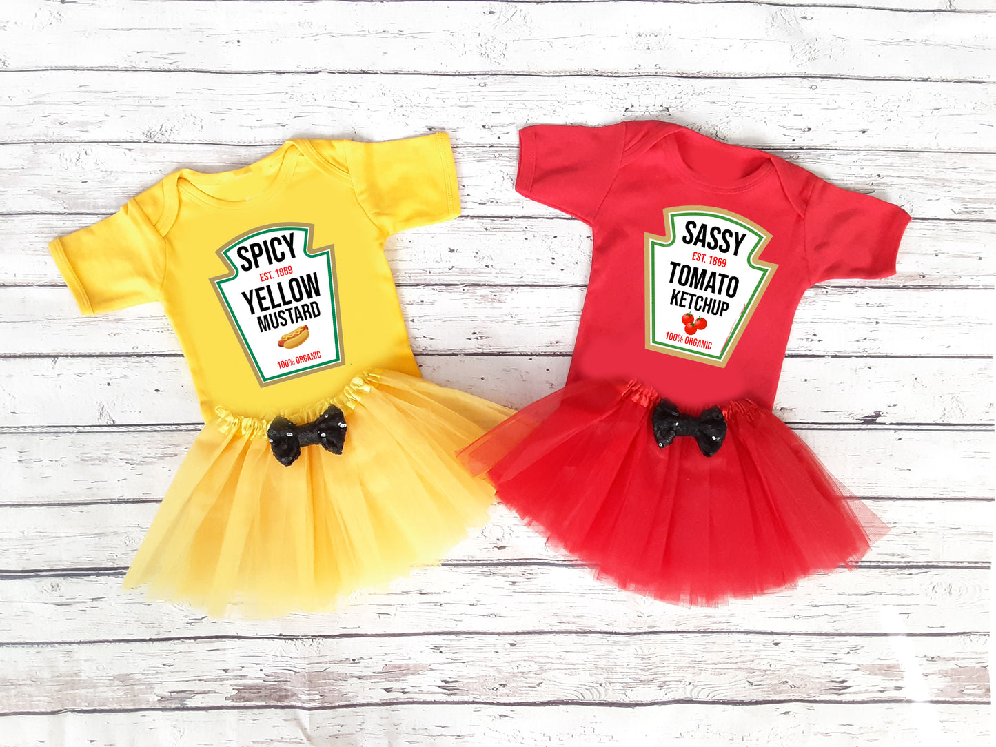 Condiment Halloween Costumes For Kids : Ketchup, Mustard, Relish