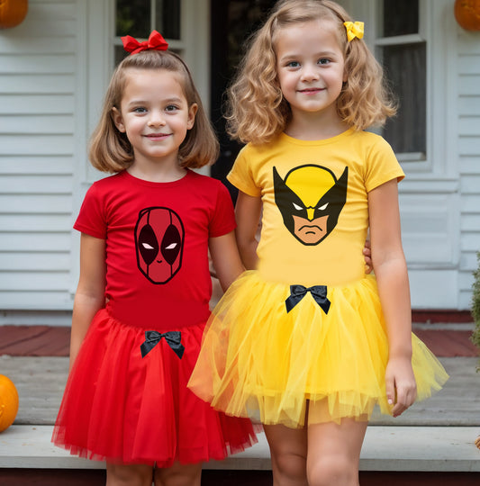 Wolverine and Deadpool Inspired Costumes For Kids (Baby and Toddlers)