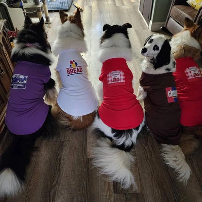 Peanut Butter and Jelly Shirts For Pet Dogs Cats