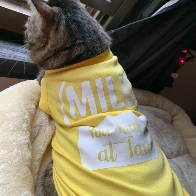 Taco Sauce Packet Shirts For Pet Dogs Cats