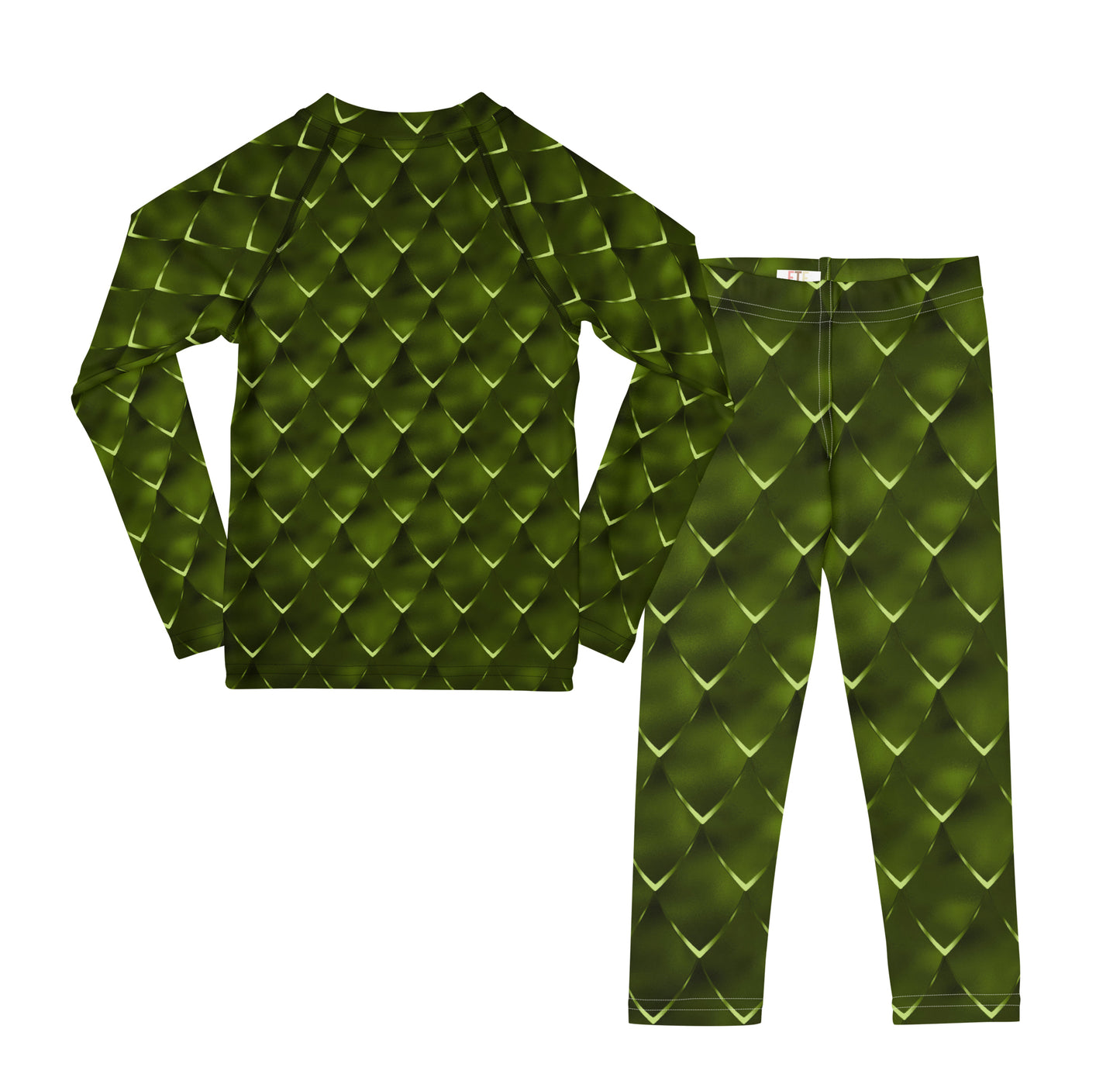 Green Viper Snake Kids Costume