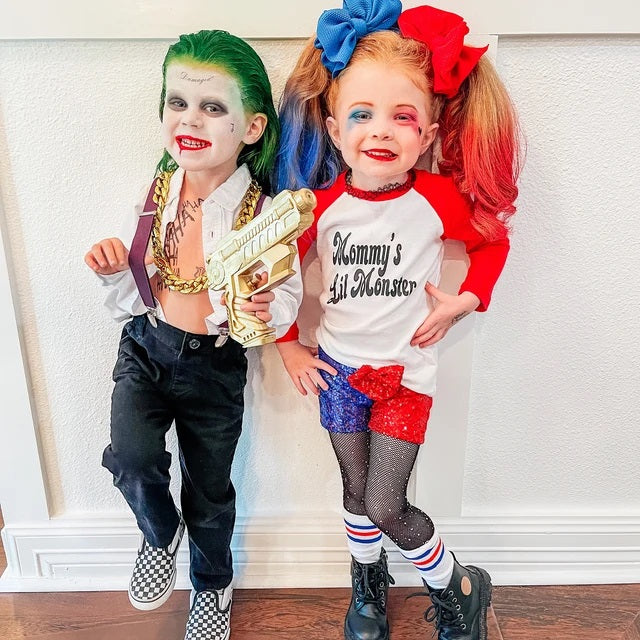 Harley Quinn Inspired Costume For Toddler Girls