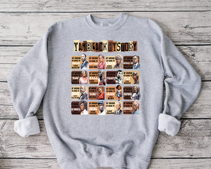 I Am Black History Month Of Course Sweatshirt