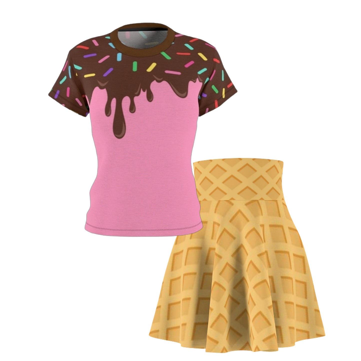 Ice Cream Cone Costume For Teens and Women