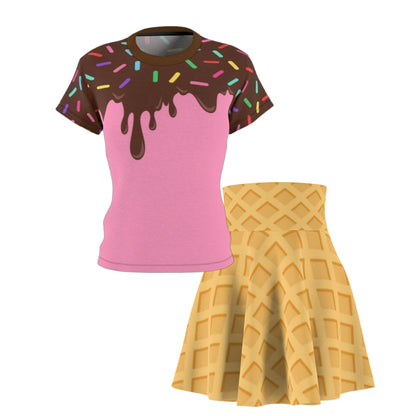 Ice Cream Cone Costume For Teens and Women
