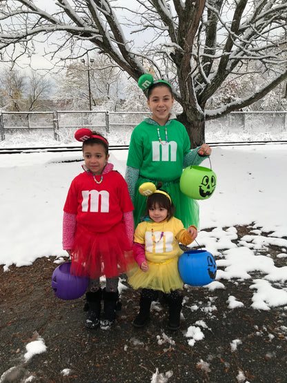 M and M Inspired Candy Halloween Costumes (Baby and Toddler)