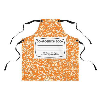 Composition Notebook Apron Costumes Adults