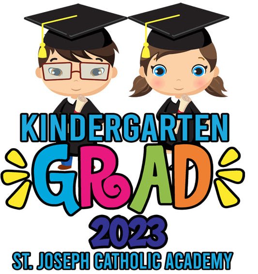 St. Joseph Catholic Academy 2024 Kindergarten Shirts Discount Code Difference