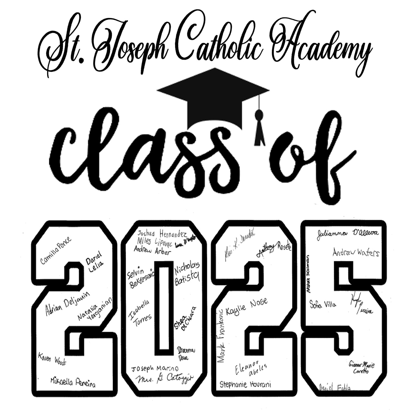 St. Joseph Catholic Academy 2025 Shirts