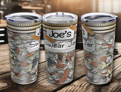 Funny Personalized Swear Jar Tumbler 20oz