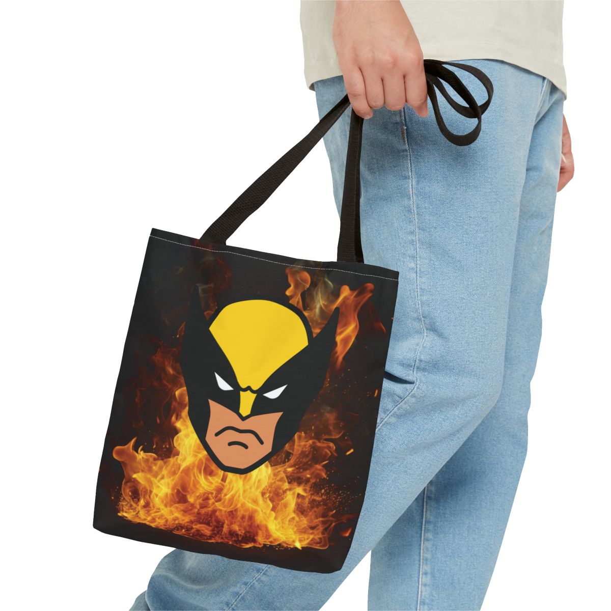 Wolverine vs Deadpool Personalized Halloween Trick or Treat Bags